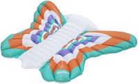 Bestway Luftmatratze Schmetterlingsdesign 186x146cm Pool Strand-3