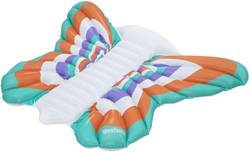 Bestway Luftmatratze Schmetterlingsdesign 186x146cm Pool Strand-3