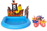 Bestway Spielpool Schlepper Pirat 140x130x104cm Schwimmbecken-3