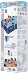 Bestway Zwembad Steel Pro Set Rechthoek, 300cm