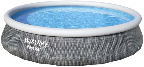 Bestway Zwembad Fast Set Set Rond Rotan, 396cm