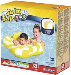 Bestway Zwemzitje Comfort Plush Wavy Square, 1-2 jaar
