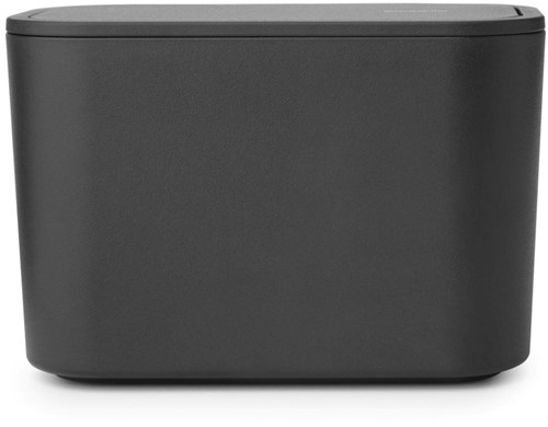 Brabantia MindSet badkamer afvalbakje - Dark Grey