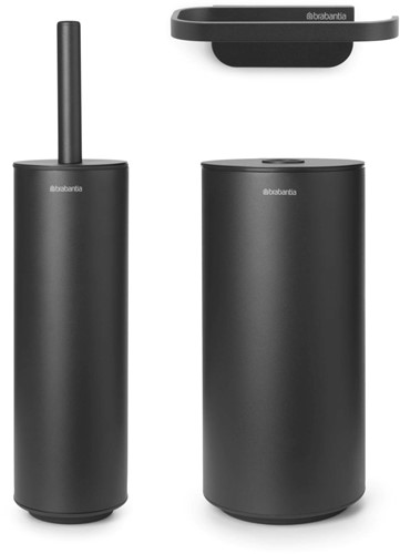 Brabantia MindSet toiletaccessoires, set van 3  Mineral Infinite Grey