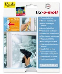 Fix-o-moll Fenster Isolierfolie 170x150cm für optimale Isolierung