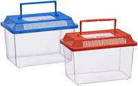 Insektenbox mit Deckel - Transparente Kunststoffbox 1,8 Liter-3