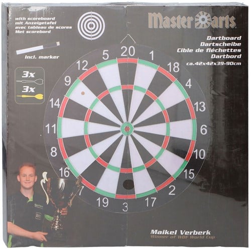 Master Darts Maikel Verberk Dartboard Set