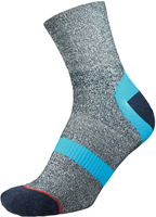 1000 Mile Wandersocken Herren navy marl kingfisher doppellagig M