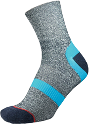 1000 Mile Wandersocken Herren navy marl kingfisher doppellagig M