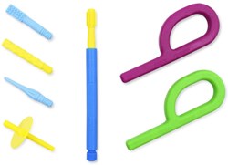 ARK Therapeutic sensorisches Spielzeug Z-Vibe Starterset mit Lip Blok