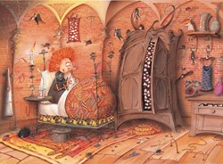 Grafika François Ruyer - Die Hexe - 2000 Teile