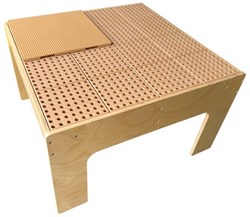 Eduplay STEM Spieltisch 93 cm Bautisch Lernspielzeug
