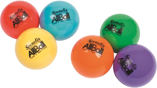 Megaform Spielbälle Set - 6 bunte 7cm Bälle für Kinder Spielzeug