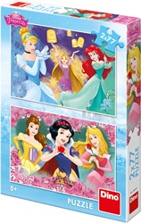 Dino 2 Puzzles - Prinzessin - 77 Teile