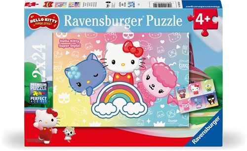Ravensburger 2 Puzzles - Hello Kitty - 24 Teile