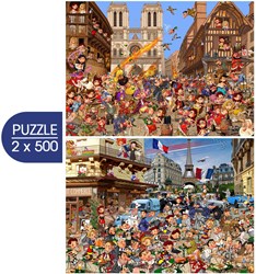 Grafika Puzzle L'Art de François Ruyer 500 Teile Erwachsene Puzzle