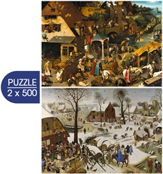 Grafika Puzzle - Pieter Brueghel Kunst 500 Teile Puzzle
