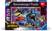 Ravensburger Puzzle Batwheels - 2 Kinderpuzzles - 24 Teile - Cartoon