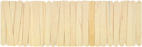 Woodensticks nature big-sized