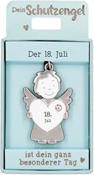 Depesche Schmuck Anhänger Schutzengel 18. Juli Glücksbringer Geschenk
