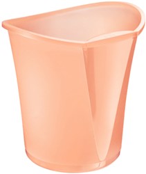 Esselte Esselte Intego Papierkorb 15L Solea Pfirsich 623585