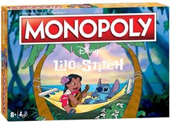 Hasbro Monopoly Brettspiel Lilo and Stitch Edition für Kinder und Erwachsene