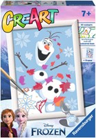 CreArt Schilderen op Nummer - Disney Frozen Cheerful Olaf