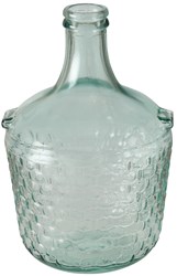 Boltze Home Vase Glas Amita transparent Dekoration Ø20xh30cm