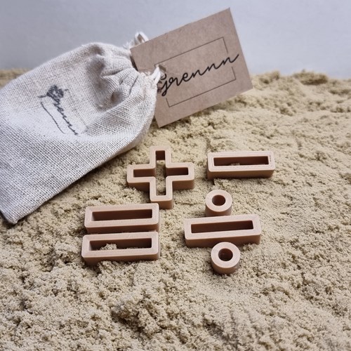 Grennn Rechen Ausstecher Set - Lernspielzeug aus Bio-Kunststoff-2