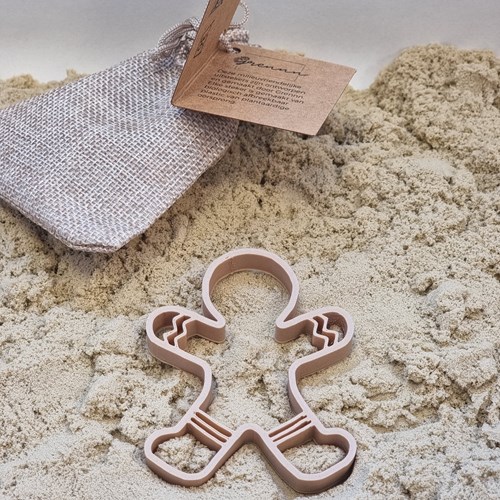 Grennn Gingerman Ausstecher - umweltfreundliches Spielzeug für Knete und Sand-2