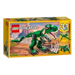 LEGO Creator Dinosaurier Bauset - Mächtiger T-Rex, Triceratops und Pterodactylus