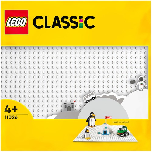 LEGO Classic weiße Bauplatte 32x32 - 11026 Grundplatte Bausteine