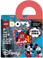 LEGO DOTS 41963 Mickey Mouse & Minnie Mouse: Aufnäher zum Aufbügeln