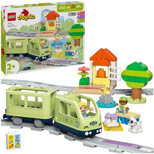 LEGO DUPLO Zug Spielzeug interaktiver Abenteuerzug 10427 Set-3