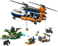 LEGO City 60437 Jungleonderzoekers: Helikopter Bij De Basis-2