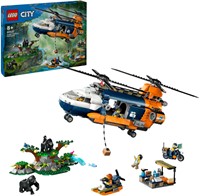 LEGO City 60437 Jungleonderzoekers: Helikopter Bij De Basis-3