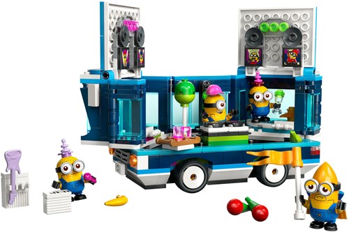 LEGO Despicable Me 75581 Muzikale Feestbus van de Minions-2