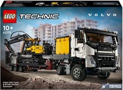 LEGO Technic Volvo Baufahrzeuge FMX Truck und EC230 Bagger Set