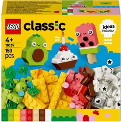 LEGO Classic Bauset Kreative Essensfreunde buntes Spielzeug