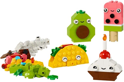 LEGO Classic Bauset Kreative Essensfreunde buntes Spielzeug-2