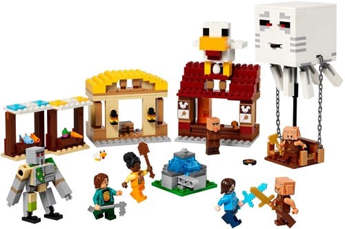 LEGO Minecraft - The Ghast Ballon Village Attack 21273-2
