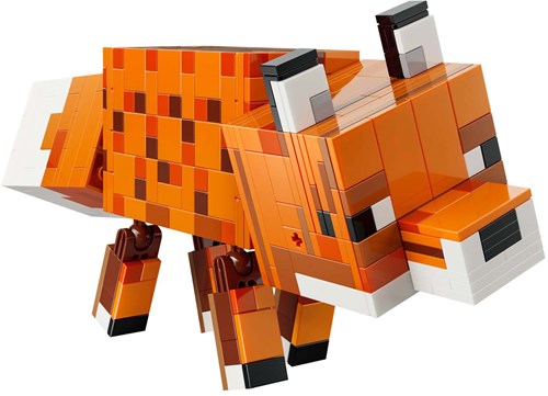 LEGO Minecraft Fuchs Bauset - kreatives Spielzeug für Kinder-2