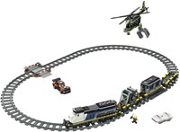 LEGO City Polizeizug Spielset - Überfall, Hubschrauber & Auto 60508-2