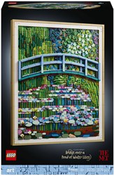 LEGO Art Monet Gemälde Bauset Brücke über einen Seerosenteich 31220