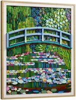 LEGO Art Monet Gemälde Bauset Brücke über einen Seerosenteich 31220-2