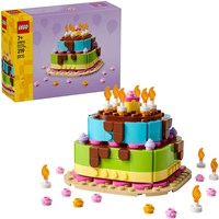 LEGO Bauset Geburtstagstorte - bunte Partydekoration und Geschenkidee-3