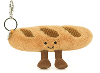 Jellycat Amuseables Baguette Bag Charm Schlüsselanhänger Taschenaccessoire