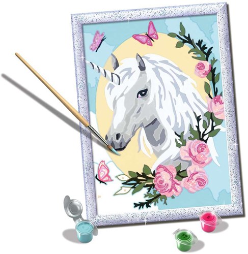 Ravensburger Malen nach Zahlen Einhorn Malset für Kinder-3