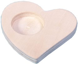 Lichtje Herz aus Holz dekoratives Spielzeug Holzherz Lampe
