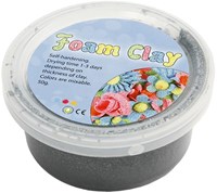 Foam Clay Modelliermasse metallic silber 35 Gramm kreatives Spielzeug
